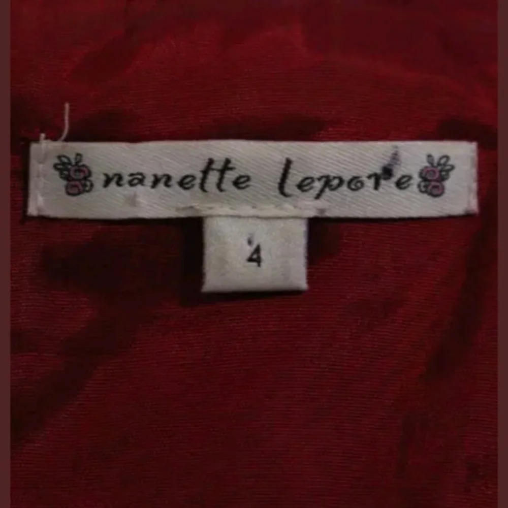 Nanette lepore silk spaghetti striped top shirt 4 - Picture 5 of 5